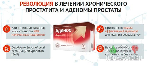 Аденосфорте от простатита