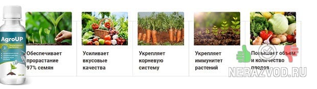 AgroUP - органическия биодобавка для растений
