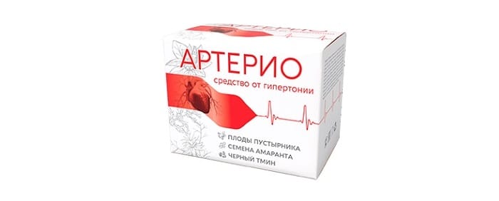 Артерио от гипертонии: благотворно влияет на работу сосудов и сердца!