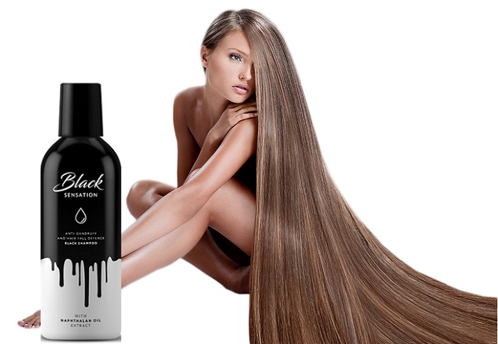 Black Sensation против перхоти и выпадения волос: сделает ваши локоны блестящими, густыми и здоровыми!