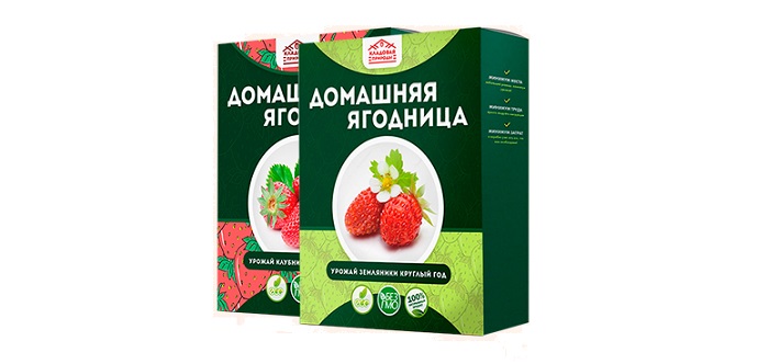 Домашняя ягодница Кладовая природы сказочный сбор для выращивания клубники: до 10 кг в месяц!