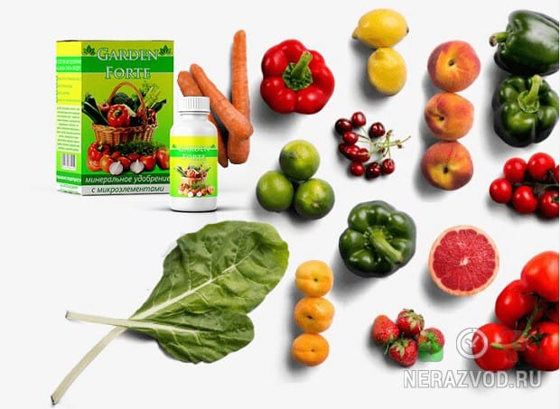Garden Forte - минеральное удобрение для садовых растений