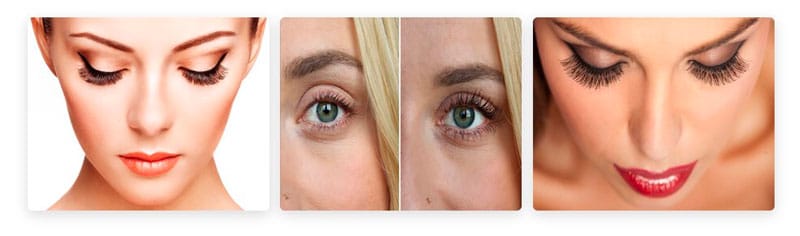 Результаты применения BIOAQUA Nourishing Liquid Eyelashes