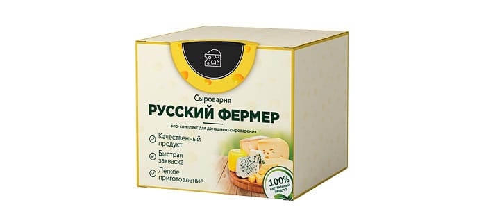 СЫРОВАРНЯ РУССКИЙ ФЕРМЕР для домашнего сыроварения: всего сутки выдержки - и вы наслаждаетесь сыром собственного производства!