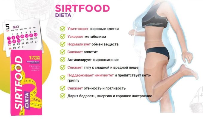 Sirtfood diet capsulas mercadona