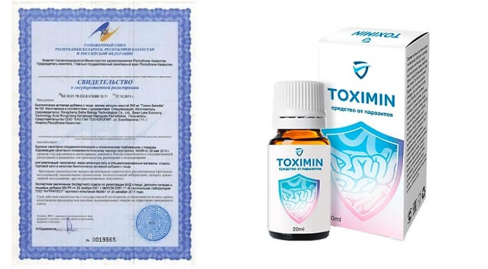 Toximin от паразитов: уничтожает гельминтов во всем организме!