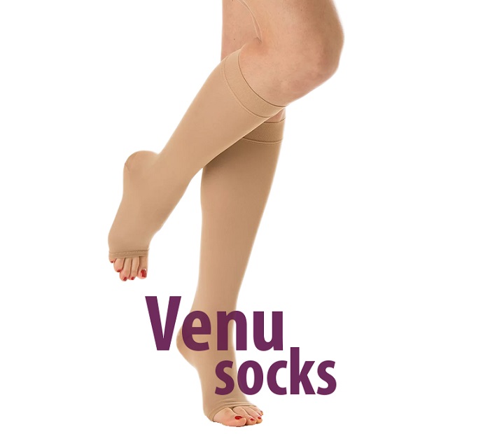 VenuSocks компрессионные гольфы от варикоза: не сдавливают тело, незаметны под одеждой!