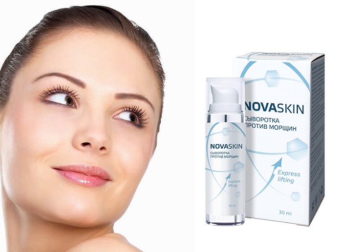 Novaskin сыворотка против морщин и старения кожи: станьте моложе всего за 2 минуты!