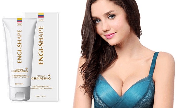 ENGI-SHAPE колумбийский крем: увеличивает и подтягивает женскую грудь без вреда для здоровья!